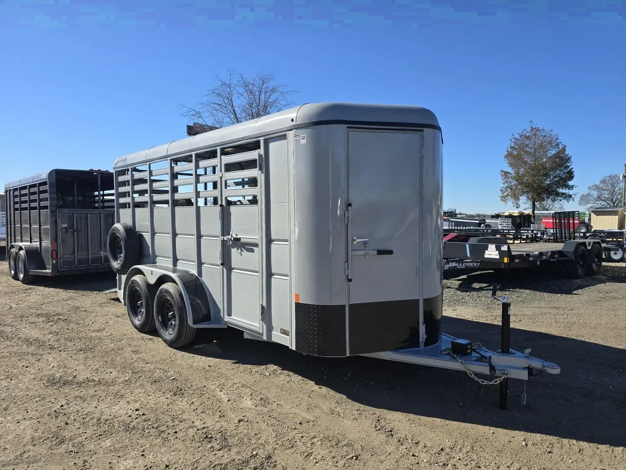 Livestock/Horse Trailer 2026 6X16 Delta Trailers 6X16 500ES 6 Pen Pig Pen Live Stock Trailer -AGLS616-072582 6 ft. x16 ft.