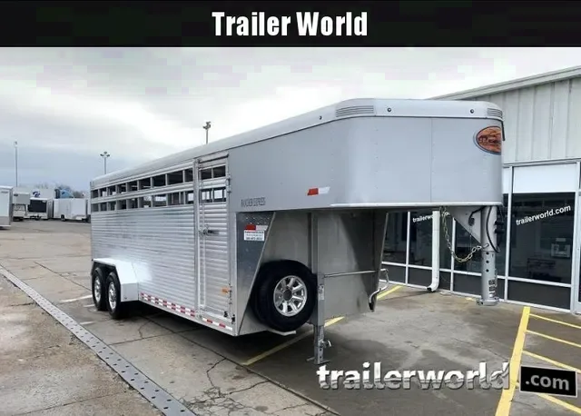 2017 Sundowner Rancher Aluminum 6.5x20 Livestock Trailer - Make Offer