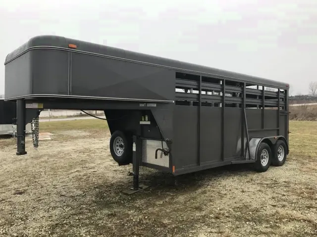 16ft Steel Stock Trailer