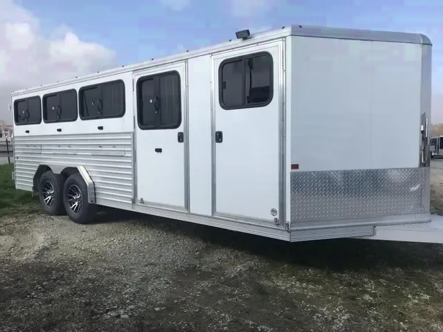 20 ft Low Pro 8 wide 8 pen Stock Trailer