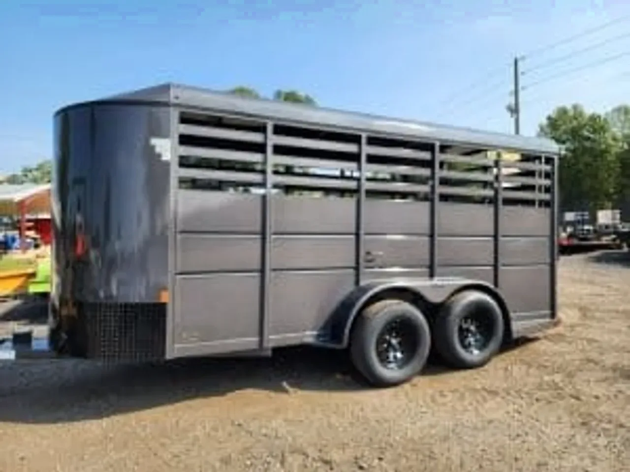 Livestock/Horse Trailer 2026 6X16 Delta Trailers 6×16′ 500 ES Livestock trailer -AGLS616-072196 6 ft. x16 ft.