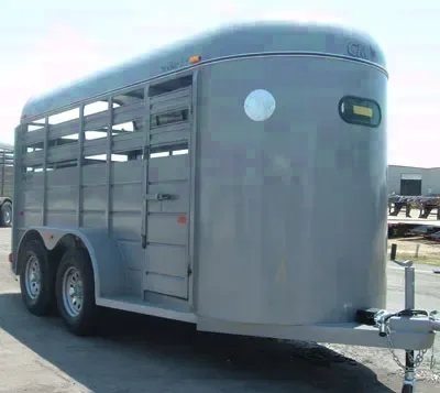 14ft Livestock Trailer w/6.6' Interior Height
