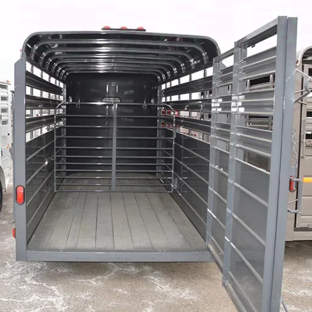 Charcoal Grey 16ft Bumper Pull Livestock