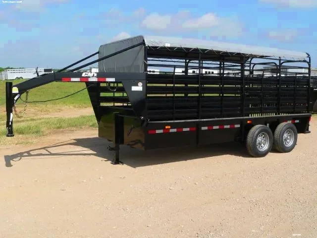 Brushbuster 20ft Gooseneck with Covered Tarp