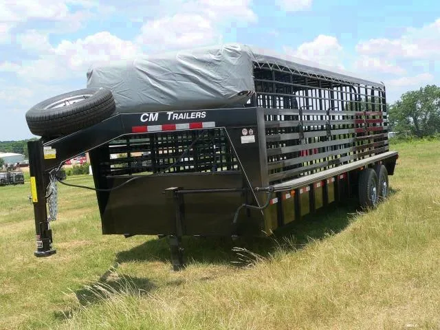 24ft Tandem Axle Brush Buster Torsion Axles