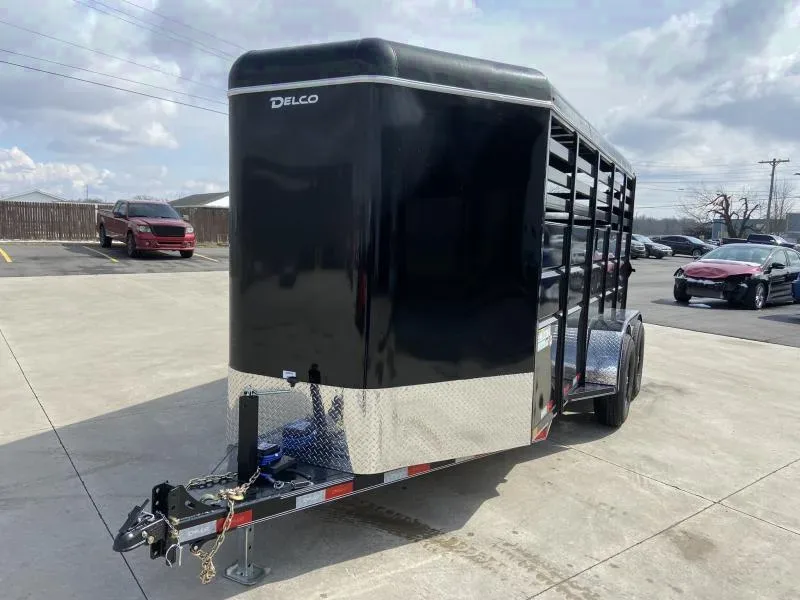 2025 Delco 6.5x16 Livestock Trailer - Edgerton, OH