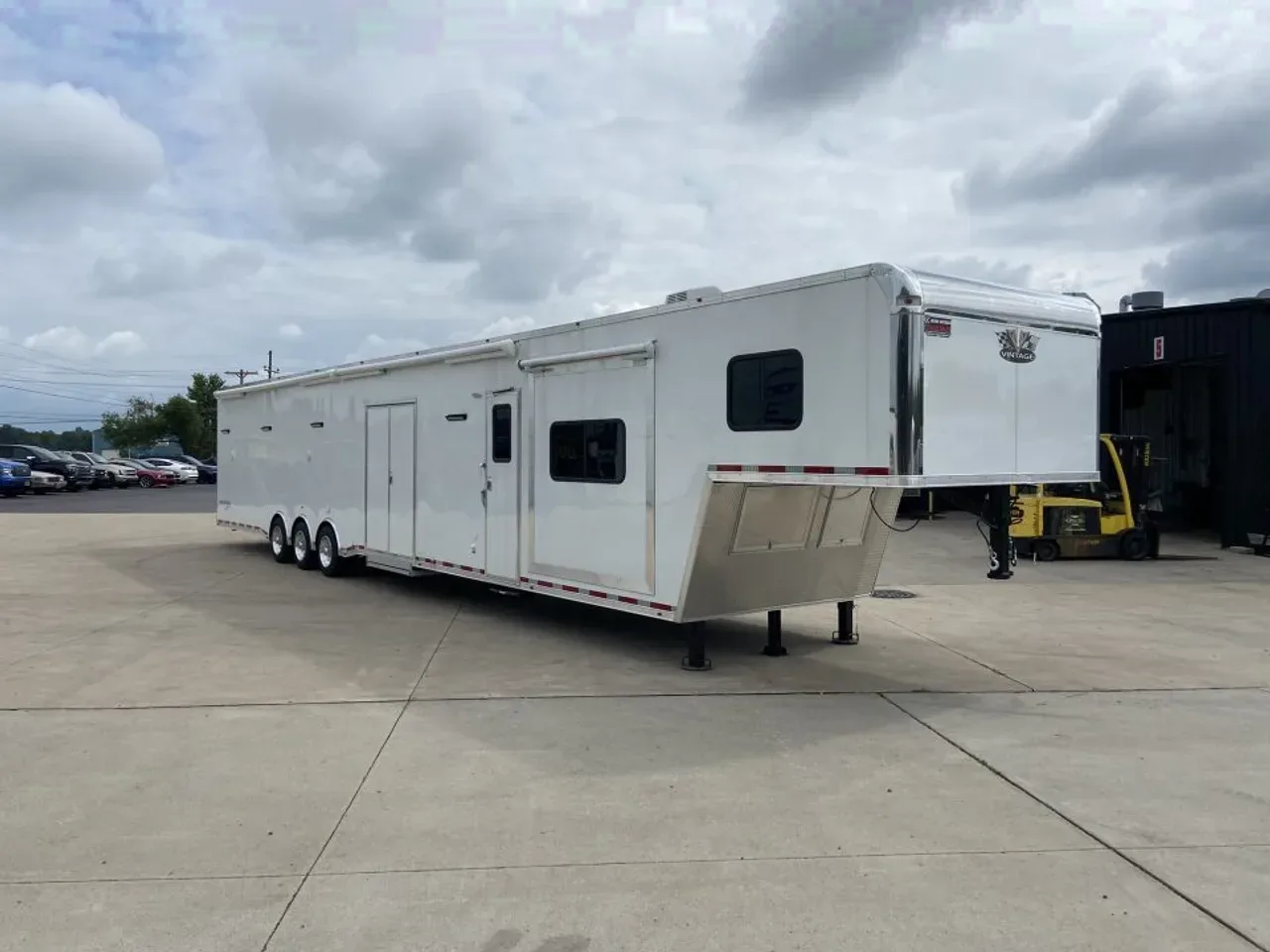 Vintage Trailers Pro Stock Car Racing Trailer with living quarters