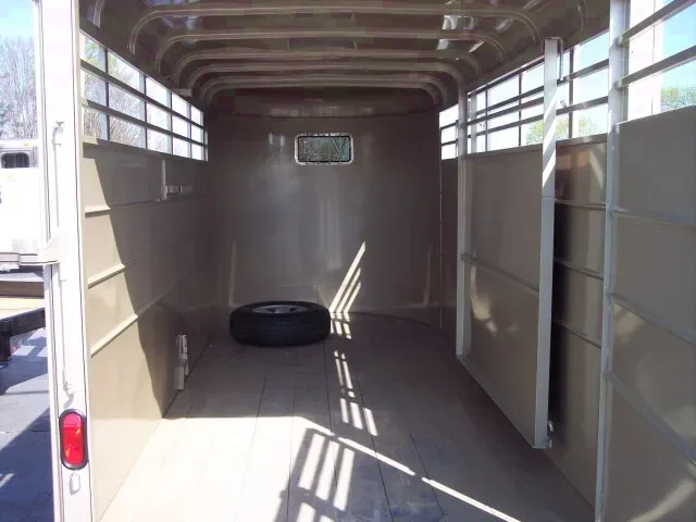 Gold 16ft TA Stock Trailer