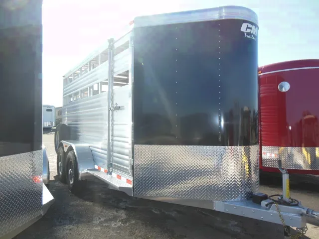 16ft Aluminum Livestock Trailer