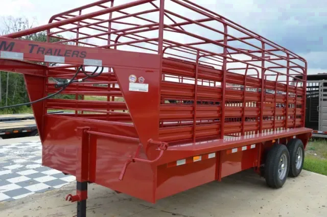 20ft Livestock Trailer, Steel Frame, Treated Floor