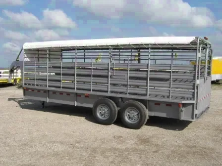 24ft Livestock Trailer Electric Brakes