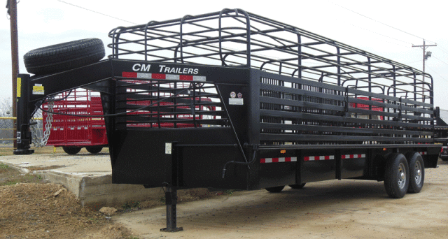 24ft Livestock Trailer Butterfly Rear
