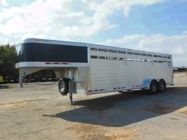 24ftStock Trailer w/7000 lb  Tandem Axles