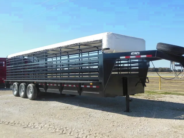 28ft Stock Trailer, Steel Frame, Treated Floor