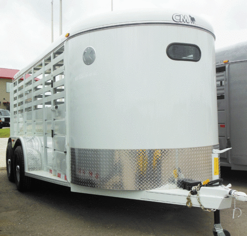 16ft livestock trailer w/ gravel guard