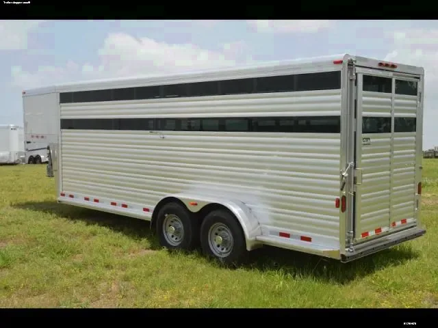 20ft Stock Trailer w/ Center Gate
