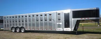 Cattle Trailer 8x36 with 4 ft Dressing Room
