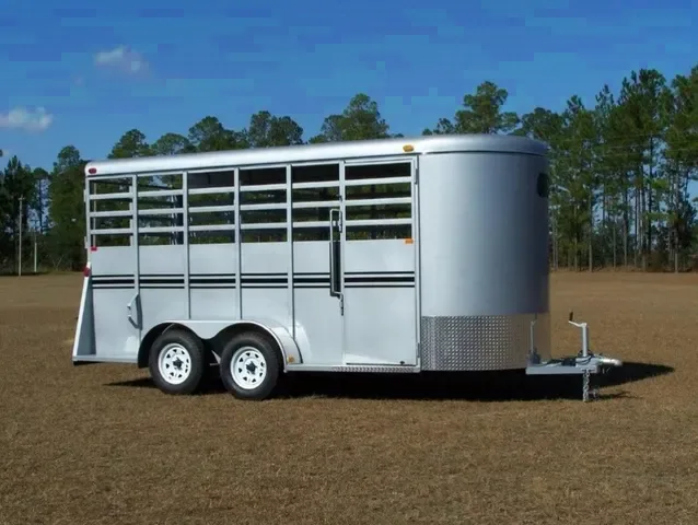 2025 Bee Trailers 6x16 Bumper Stock Trailer
