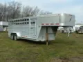 Aluminum GN 20ft Stock Trailer