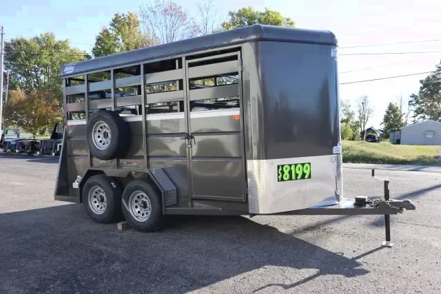 2026 Valley Trailers 26014 14' Stock Stock / Stock Combo Trailer