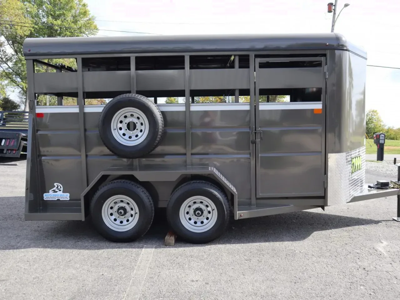 2026 Valley Trailers 26014 14' Stock BP Trailer