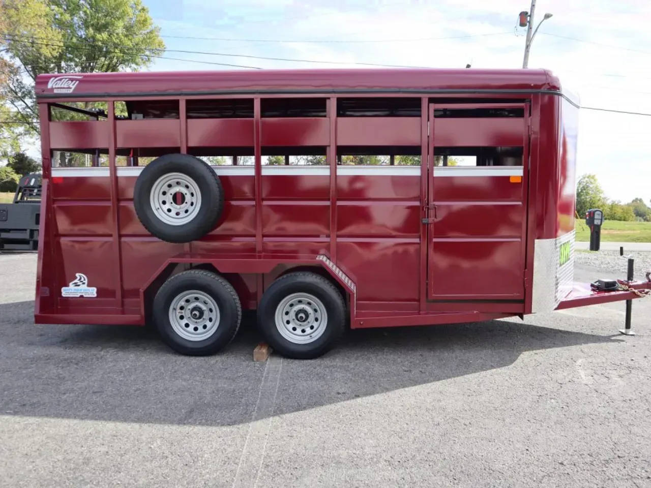 2026 Valley Trailers 26816 Stock BP 6'6" Stock / Stock Combo Trailer