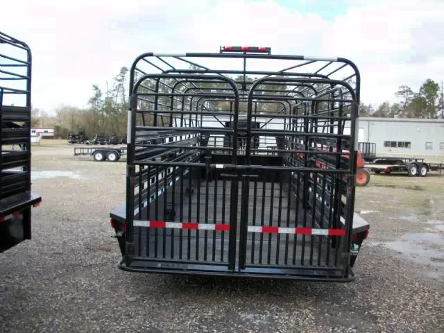 16ft Black Gooseneck LS Trailer