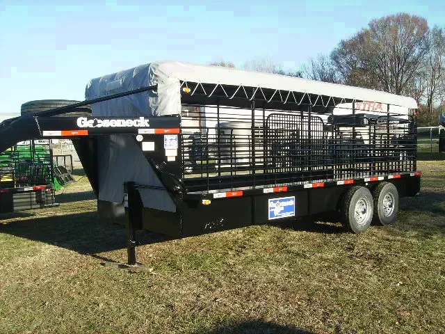2026 6'8x20 Gooseneck Steel Stock Trailer - Henderson, TN