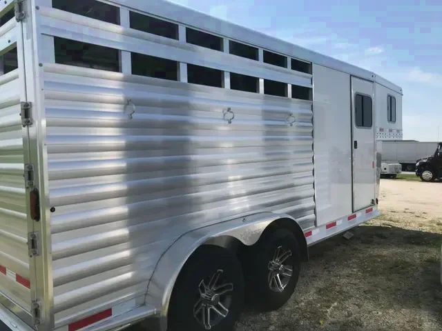 16ft Aluminum Livestock  Gooseneck