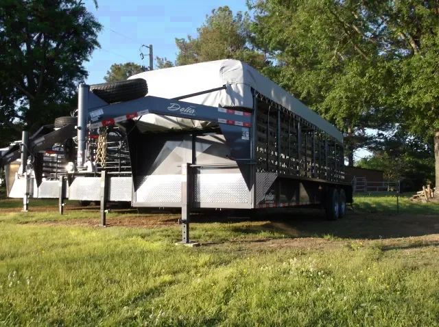 2025 Delta Cattleman 24 ft Gooseneck Livestock Trailer - Make an Offer