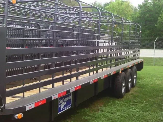 2025 Gooseneck 32' Triple Axle Bar Top Livestock Trailer – Make Your Offer