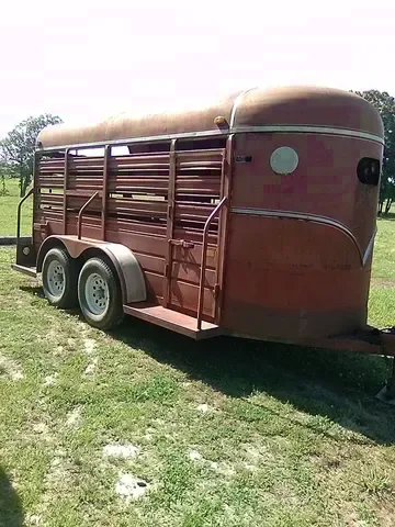 1993 W-W Livestock 5x14 Trailer - Mantee, MS