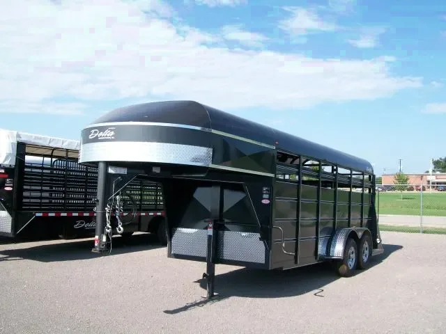 2025 Delta 6x16x6.5 Gooseneck Livestock Trailer - Mantee, MS