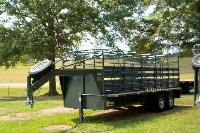 2025 W-W 6x20 Livestock Trailer - Mantee, MS