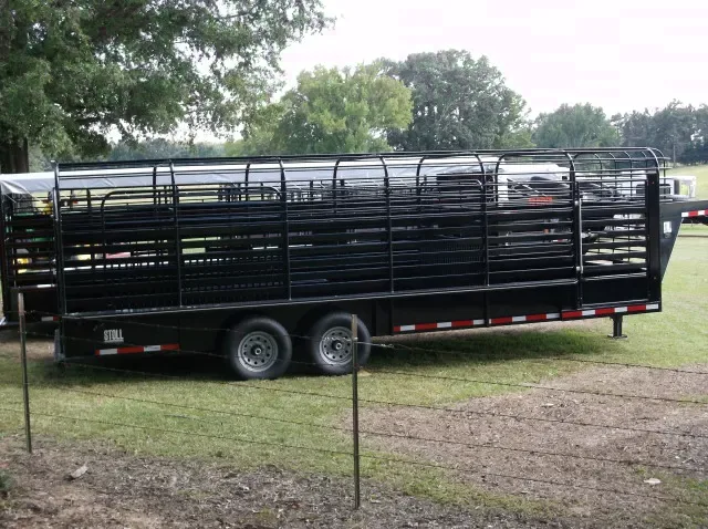 STOLL 7 x 24 GN.  STOCK TRAILER