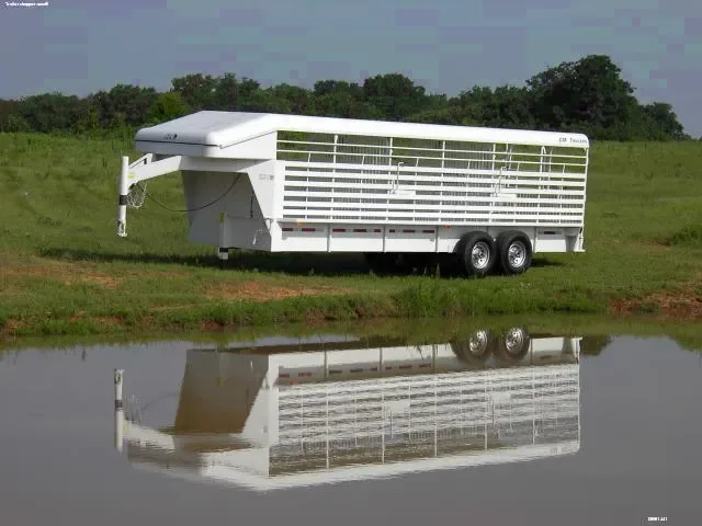 20ft 2-6000# Livestock Gooseneck