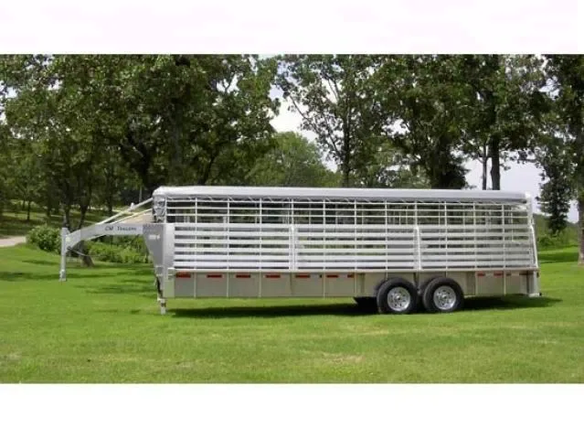 24ft LIvestock Gooseneck-Grey