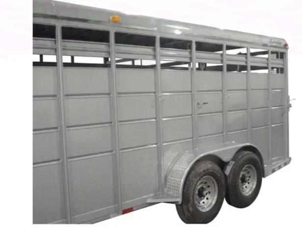 20ft long Livestock Trailer in Grey
