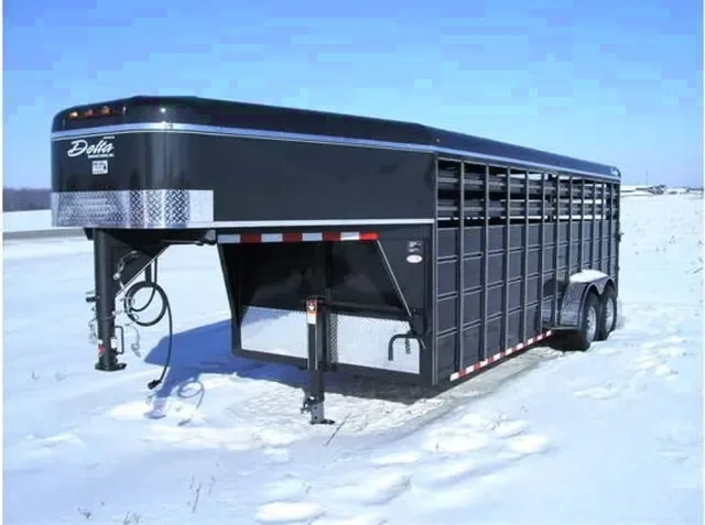 20ft Gooseneck Livestock Trailer