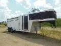 20ft Aluminum Stock Trailer w/Dressing Room