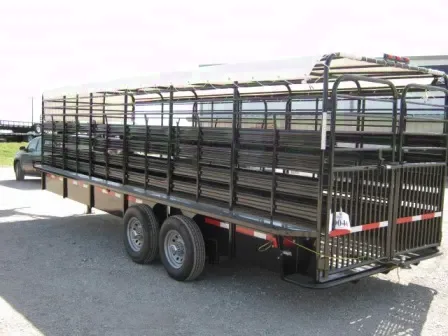 Black Steel 24ft GN Tandem 7000lb Axle