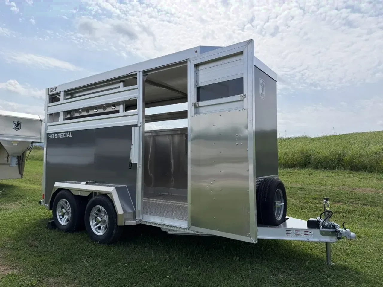 2027 EBY 13' Bumper Pull '38 SPECIAL Aluminum Stock Trailer