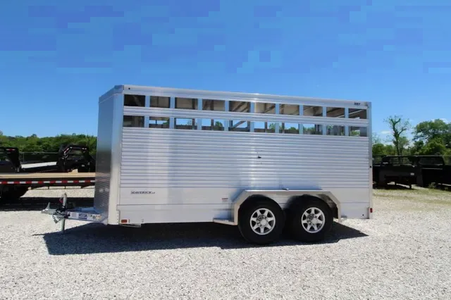 2025 EBY Maverick LS 6.5x16 Aluminum Livestock Trailer - Make an Offer