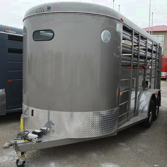 Steel 16ft Livestock Trailer w/Wood Floor
