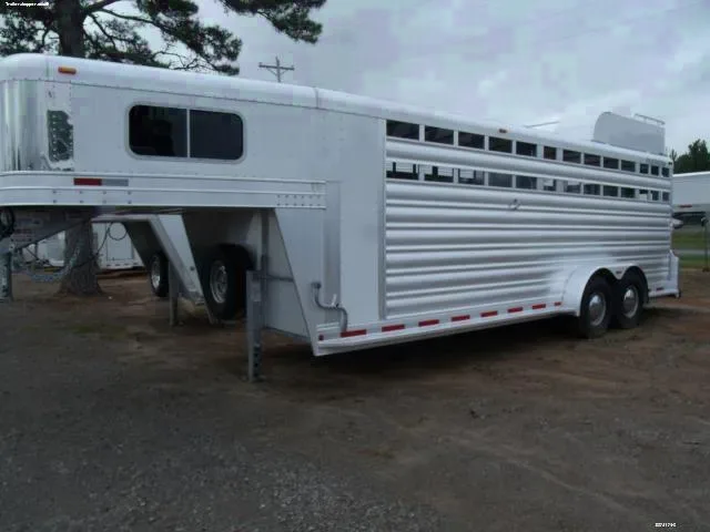 Stock/ Combo Trailer 22ft Aluminum GN