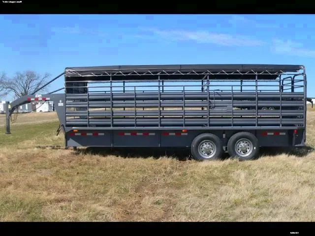 Black 16ft GN with Covered Tarp