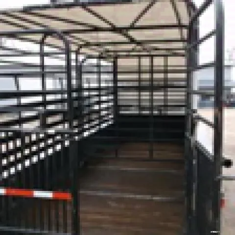 16FT BAR STOCK LS TRAILER W/DOUBLE REAR OPENING