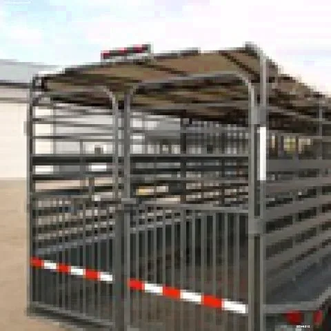CHARCOAL STEEL  28FT BAR TOP LS TRAILER