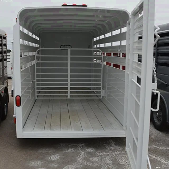 14ft Bumper Pull Livestock Trailer