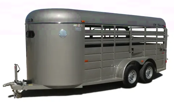 16FT ES LIVESTOCK TRAILER-DARK GREY